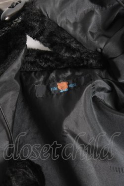 画像6: PINK HOUSE / フェイクファーケープ F 黒 Y-25-12-20-059-LO-TO-SZ-ZY