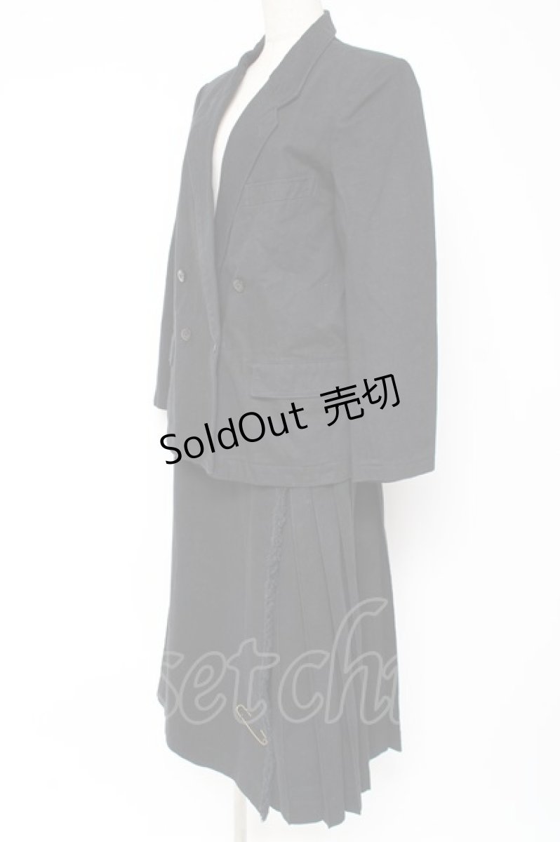 画像2: PINK HOUSE / デニムセットアップ  黒 Y-25-12-20-060-LO-OP-SZ-ZT620 (2)