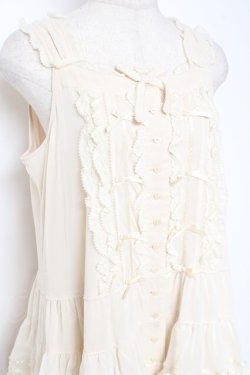 画像5: PINK HOUSE / 海外限定グラデーションチュールノースリーブワンピース F ベージュ Y-25-12-20-064-LO-OP-SZ-ZY