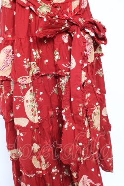 画像5: PINK HOUSE / ストロベリーハットワンピース  赤 Y-25-12-20-065-LO-OP-AS-ZY