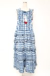 画像1: PINK HOUSE / ギンガムチェックロングワンピース F 青 Y-25-12-20-066-LO-OP-SZ-ZY (1)