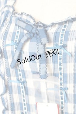 画像7: PINK HOUSE / ギンガムチェックロングワンピース F 青 Y-25-12-20-066-LO-OP-SZ-ZY