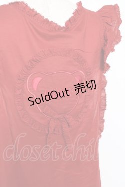 画像3: PINK HOUSE / Flower Picnicのローンタブリエ F 赤 Y-25-12-20-068-LO-OP-SZ-ZY