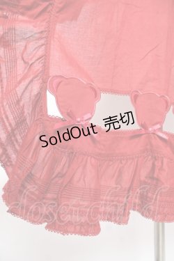 画像7: PINK HOUSE / Flower Picnicのローンタブリエ F 赤 Y-25-12-20-068-LO-OP-SZ-ZY