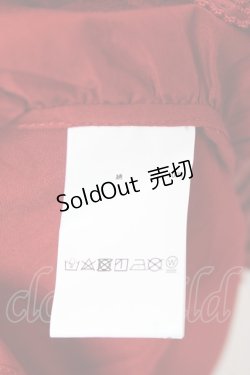 画像8: PINK HOUSE / Flower Picnicのローンタブリエ F 赤 Y-25-12-20-068-LO-OP-SZ-ZY