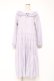 画像1: PINK HOUSE / フリル襟付きローンミディワンピース F ラベンダー Y-25-12-20-070-LO-OP-SZ-ZS (1)