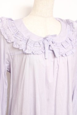 画像6: PINK HOUSE / フリル襟付きローンミディワンピース F ラベンダー Y-25-12-20-070-LO-OP-SZ-ZS