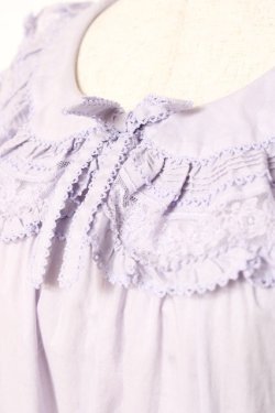 画像9: PINK HOUSE / フリル襟付きローンミディワンピース F ラベンダー Y-25-12-20-070-LO-OP-SZ-ZS