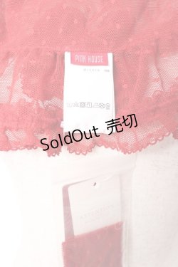画像5: PINK HOUSE / ポルカドットチュールティペット  赤 Y-25-12-20-001-LO-ZA-SZ-ZS