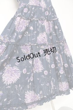 画像6: PINK HOUSE / ラベンダープリントノースリーブワンピース F 紺 Y-25-12-20-075-LO-OP-AS-ZY