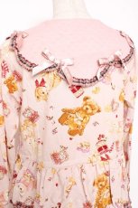 画像4: PINK HOUSE / Animal Happy Jamプリントワンピース F ピンク Y-25-12-20-076-LO-OP-AS-ZY (4)