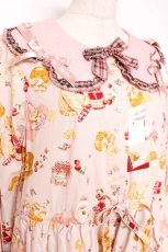 画像5: PINK HOUSE / Animal Happy Jamプリントワンピース F ピンク Y-25-12-20-076-LO-OP-AS-ZY (5)