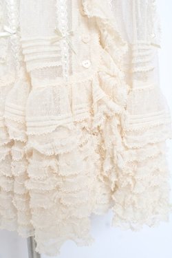 画像6: PINK HOUSE / ドットチュールレースベスト F 生成り Y-25-12-20-008-LO-BL-SZ-ZY