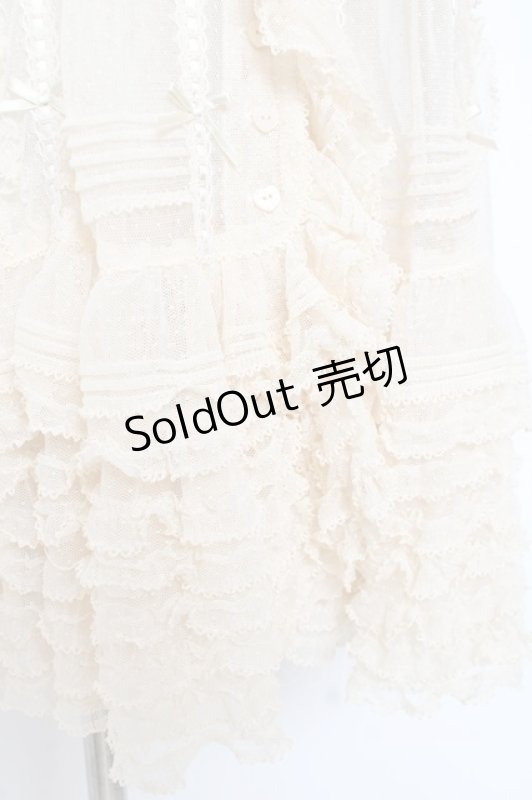 画像6: PINK HOUSE / ドットチュールレースベスト F 生成り Y-25-12-20-008-LO-BL-SZ-ZY (6)