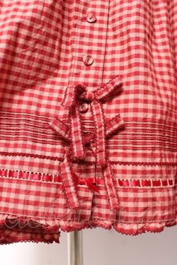 画像8: PINK HOUSE / カラーギンガムチェックワンピース F 赤 Y-25-12-20-078-LO-OP-AS-ZS