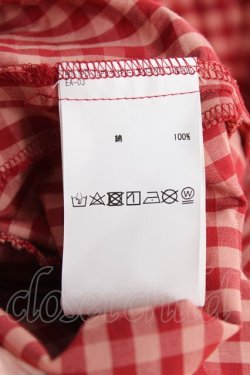 画像9: PINK HOUSE / カラーギンガムチェックワンピース F 赤 Y-25-12-20-078-LO-OP-AS-ZS