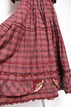 画像7: PINK HOUSE / オジリナルタータンワンピース F 赤 Y-25-12-20-079-LO-OP-SZ-ZY