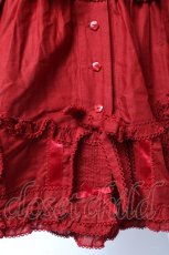 画像9: PINK HOUSE / Berry Rose刺繍入りパッチワーク風ワンピース F 赤 Y-25-12-20-080-LO-OP-AS-ZS (9)