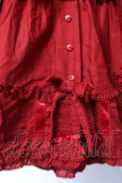 画像9: PINK HOUSE / Berry Rose刺繍入りパッチワーク風ワンピース F 赤 Y-25-12-20-080-LO-OP-AS-ZS