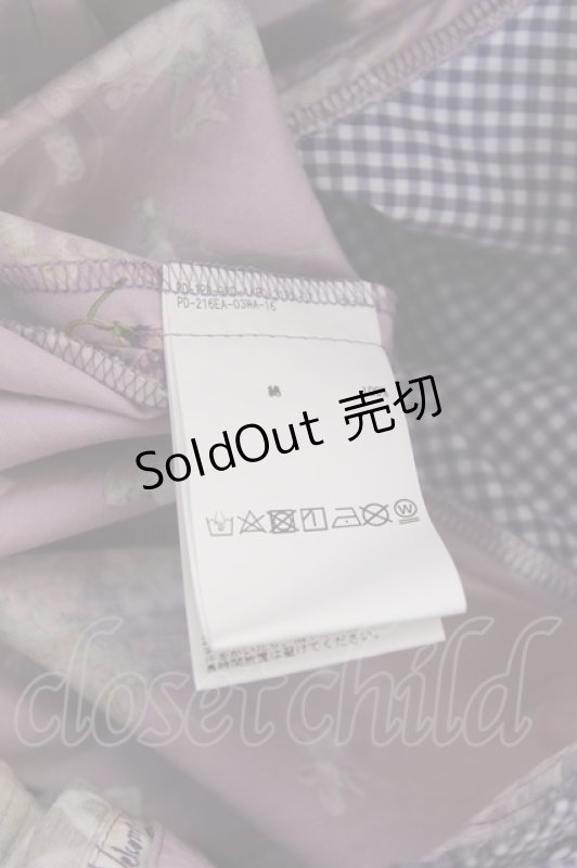 画像10: PINK HOUSE / フィフティバイオレッツプリントワンピース F ラベンダー Y-25-12-20-081-LO-OP-SZ-ZS (10)