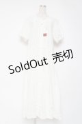 PINK HOUSE / ティアードロングワンピース F 白 Y-25-12-20-082-LO-OP-AS-ZY