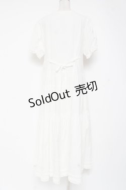 画像3: PINK HOUSE / ティアードロングワンピース F 白 Y-25-12-20-082-LO-OP-AS-ZY