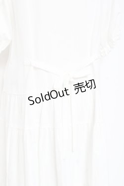 画像4: PINK HOUSE / ティアードロングワンピース F 白 Y-25-12-20-082-LO-OP-AS-ZY