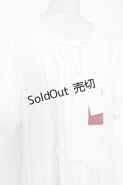 画像5: PINK HOUSE / ティアードロングワンピース F 白 Y-25-12-20-082-LO-OP-AS-ZY