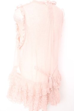 画像4: PINK HOUSE / ドットチュールレースベスト F ピンク Y-25-12-20-009-LO-BL-SZ-ZY