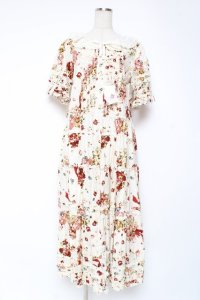 PINK HOUSE / アンジェリークローズプリントワンピース F アイボリー Y-25-12-20-083-LO-OP-AS-ZY