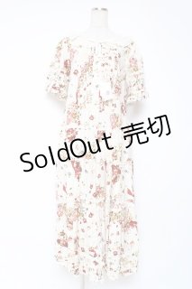 HOUSE 古着 PINK HOUSE ピンクハウス 中古 生成り ダブリエ ティアード