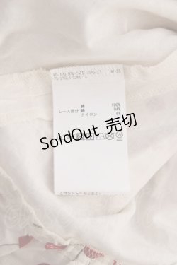 画像11: PINK HOUSE / キャットチェリードロッププリントワンピース F 生成り Y-25-12-20-084-LO-OP-AS-ZY