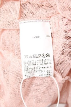 画像7: PINK HOUSE / ドットチュールレースベスト F ピンク Y-25-12-20-009-LO-BL-SZ-ZY