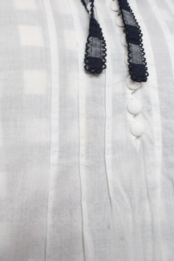 画像7: PINK HOUSE / エプロン付きブロードギンガムワンピース F 紺 Y-25-12-20-085-LO-OP-SZ-ZY