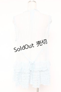 画像3: PINK HOUSE / ドットチュールレースベスト F サックス Y-25-12-20-010-LO-BL-SZ-ZY