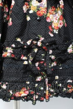 画像9: PINK HOUSE / ブルーミングドット柄襟付きワンピース F 黒 Y-25-12-20-089-LO-OP-AS-ZS