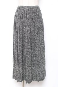 PINK HOUSE / プリーツニットスカート F グレ- Y-25-12-20-091-LO-TO-SZ-ZY