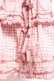 画像6: PINK HOUSE / ギンガムチェックパッチワークフリルスカート F ピンク Y-25-12-20-095-LO-SK-SZ-ZY (6)