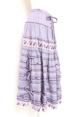 画像2: PINK HOUSE / 50thヴァイオレットスカート  ラベンダー Y-25-12-20-096-LO-SK-AS-ZY