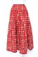 画像3: PINK HOUSE / Pink House Favoritesプリントスカート F 赤 Y-25-12-20-099-LO-SK-SZ-ZY (3)