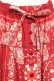 画像4: PINK HOUSE / バンダナプリントパッチワーク風スカート F 赤 Y-25-12-20-102-LO-SK-SZ-ZY (4)