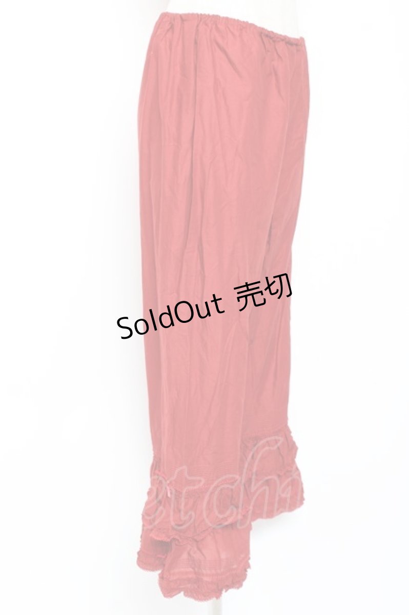 画像2: PINK HOUSE / フリル使いローンドロワーズ F 赤 Y-25-12-20-105-LO-PA-AS-ZS (2)