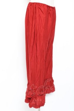 画像2: PINK HOUSE / フリル使いローンドロワーズ F 赤 Y-25-12-20-105-LO-PA-AS-ZY