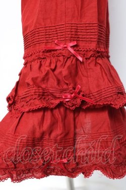 画像4: PINK HOUSE / フリル使いローンドロワーズ F 赤 Y-25-12-20-105-LO-PA-AS-ZY