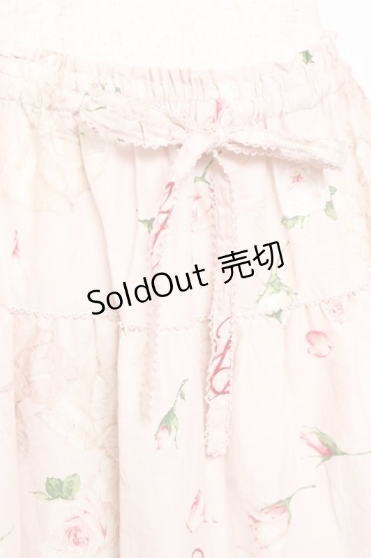 画像4: PINK HOUSE / ロージーローズプリントスカート F ピンク Y-25-12-20-106-LO-SK-SZ-ZY (4)