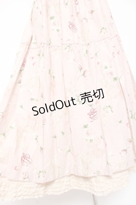 画像5: PINK HOUSE / ロージーローズプリントスカート F ピンク Y-25-12-20-106-LO-SK-SZ-ZY (5)