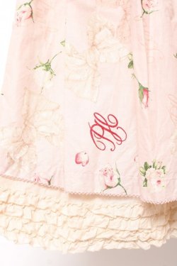 画像6: PINK HOUSE / ロージーローズプリントスカート F ピンク Y-25-12-20-106-LO-SK-SZ-ZY