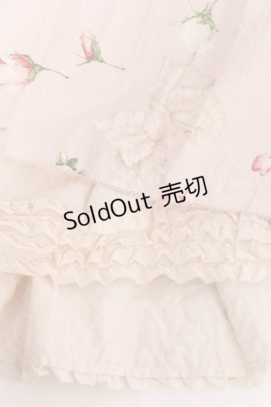 画像7: PINK HOUSE / ロージーローズプリントスカート F ピンク Y-25-12-20-106-LO-SK-SZ-ZY (7)