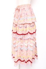 画像2: PINK HOUSE / le langage des fleurs ptスカート F ピンク Y-25-12-20-107-LO-SK-SZ-ZY (2)