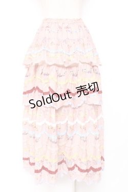 画像3: PINK HOUSE / le langage des fleurs ptスカート F ピンク Y-25-12-20-107-LO-SK-SZ-ZY